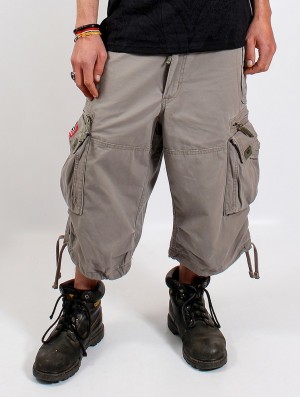 Toonzshop 3/4 Molecule Cargo Pants 45056 Hose Herren Grau | 5916KVITY
