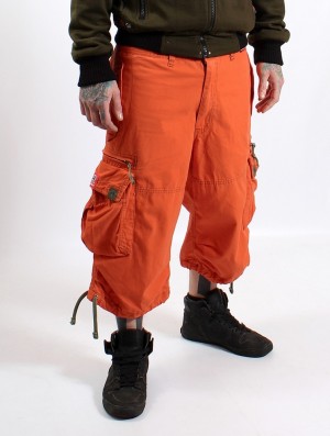 Toonzshop 3/4 Molecule Cargo Pants 45056 Hose Herren Orange | 9518DOUNR