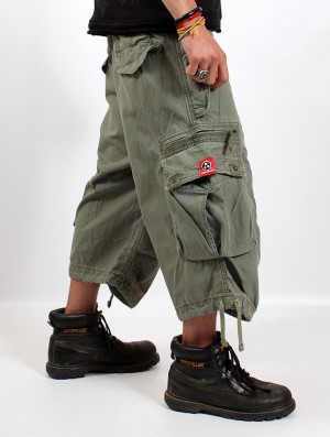 Toonzshop 3/4 Molecule Cargo Pants 45056 Hose Herren Grün | 3285IFKWA