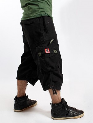 Toonzshop 3/4 Molecule Pant 45056 Hose Herren Schwarz | 0468WDFOX