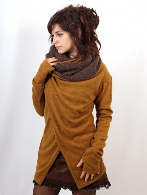 Toonzshop Adrika Cardigan Strickjacke Damen Braun | 6087TMCNR