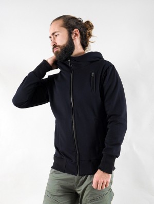 Toonzshop Aegnor Zipped Hoodie Hoodie Herren Schwarz | 8547INDTJ