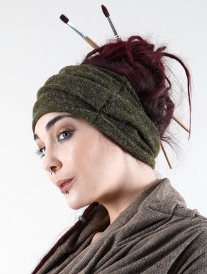Toonzshop Aikköo Headband Hüte Damen Grün | 9804FQJMI