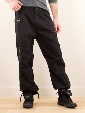 Toonzshop Aleshanee Cargo Pants Hose Herren Schwarz | 5730VEQOZ