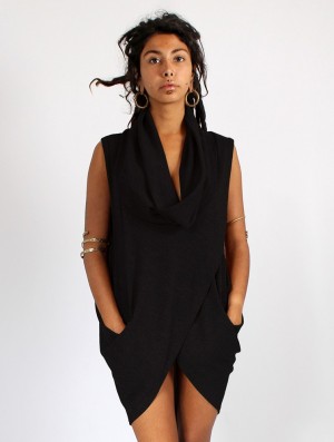 Toonzshop Amala Sleeveless Thin Pullover Pullover Damen Schwarz | 3592BZJFM