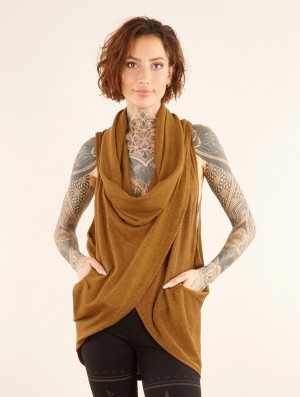 Toonzshop Amala Sleeveless Thin Pullover Pullover Damen Rusty | 8621UMVKG