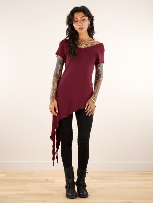 Toonzshop Avataran Tunic Oberteile Damen Wine | 9651VUITO