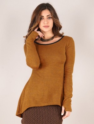 Toonzshop Bohemian Tunic Pullover Pullover Damen Rusty | 4725IGCNW