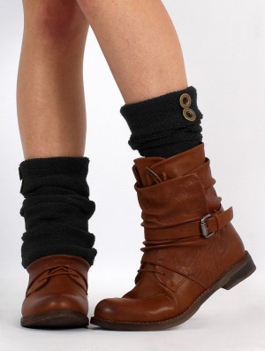Toonzshop Delyäa Legwarmers Legwarmer Damen Schwarz | 3504UWEYR