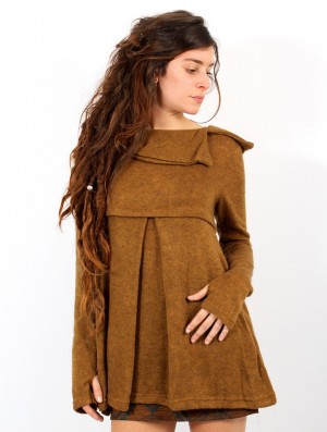 Toonzshop Ekantika Tunic Pullover Pullover Damen Rusty | 0743YLDOX