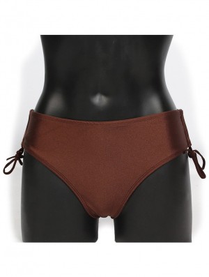 Toonzshop Elani Bikini Bottom Bikini Damen Braun | 7318KOVSX