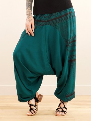 Toonzshop Ginie Aztec Light Harem Pants Hose Damen Braun | 0263ECNVU