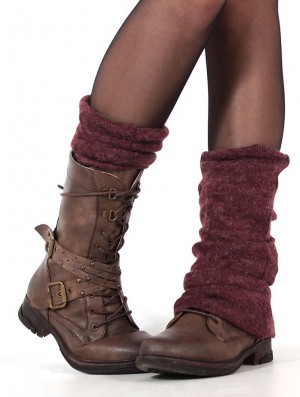 Toonzshop Käa Legwarmers Legwarmer Damen Wine | 6957ICEFW