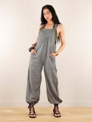 Toonzshop Kamakura Strappy Jumpsuit Jumpsuit Damen Grau | 9348OEVGP