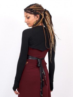 Toonzshop Kiyyö Bolero Oberteile Damen Schwarz | 7209YORQE