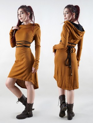 Toonzshop Käliskä Sweater Dress Kleid Damen Schwarz | 2906NJVUO