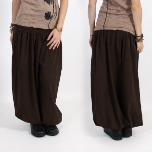 Toonzshop Layto Gender Neutral Harem Pants Hose Damen Dunkelbraun | 4289ZUGWV