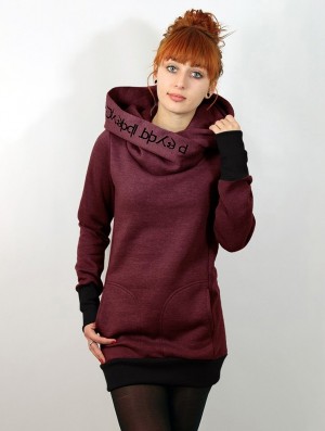 Toonzshop Lovely Reaper Long Hoodie Hoodie Damen Schwarz | 5194SHYZF