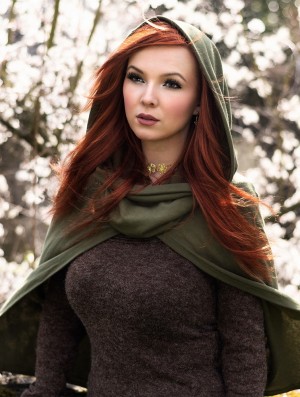 Toonzshop Magik Hooded Cape Ponchos Damen Olivgrün | 9576QKGLZ