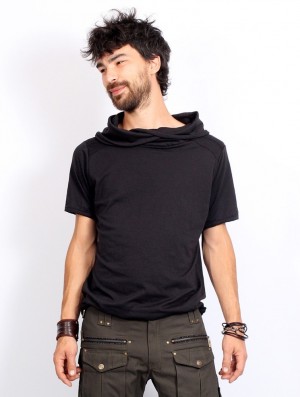 Toonzshop Moëkko T-shirt T-Shirt Herren Schwarz | 0148BGWQU