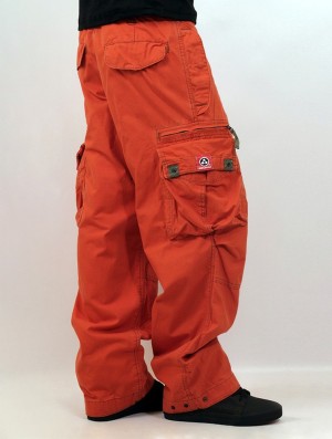 Toonzshop Molecule Cargo Pants 45019 Hose Herren Orange | 0268DQAHP