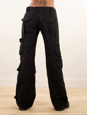 Toonzshop Molecule Cargo Pants 45062 Hose Damen Schwarz | 7513VYXUO