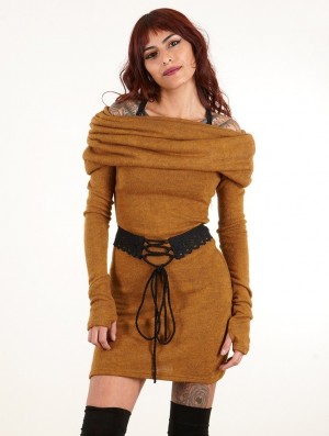 Toonzshop Mori Crochet Lace Belt Gürtel Damen Schwarz | 3276PSNFG