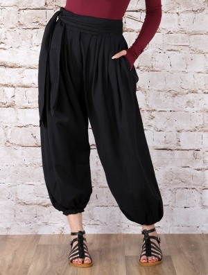Toonzshop Nayma Harem Pants Hose Damen Schwarz | 9560TWMQX