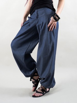 Toonzshop Nidana Balloon Harem Pant Hose Damen Denim | 4859LVDFE