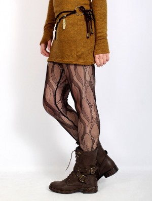 Toonzshop Okïl Lace Long Leggings Leggings Damen Schwarz | 8401VNIEJ