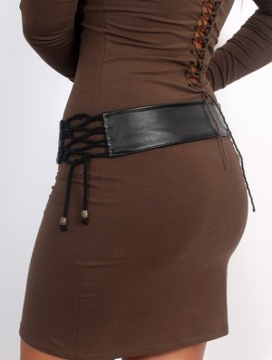 Toonzshop Oleyäa Belt Gürtel Damen Schwarz | 7394VTACL