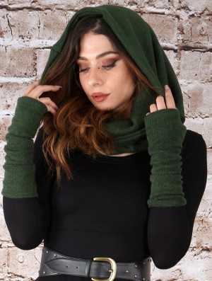 Toonzshop Oöna Snood Scarf Schal Damen Grün | 0893QSRMA