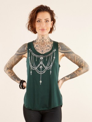 Toonzshop Paalayan Printed Tank Top Tanktop Damen | 0796JAFPY