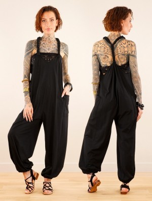 Toonzshop Sampatti Harem Pant Overalls Hose Damen Schwarz | 5609IMWRX