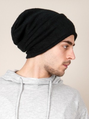 Toonzshop Sükk Dreadlocks Big Beanie Mütze Herren Schwarz | 1436UEMIJ