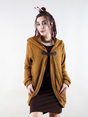 Toonzshop Thin Shandili Cardigan Strickjacke Damen Rusty | 1439GUSTE
