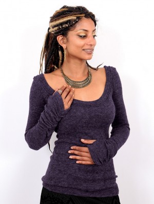 Toonzshop Ysïs Pullover Pullover Damen Lila | 3912XKTMI