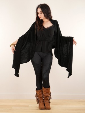 Toonzshop Zahïoo Shawl-scarf Schal Damen Schwarz Schwarz | 3916ZDRFJ