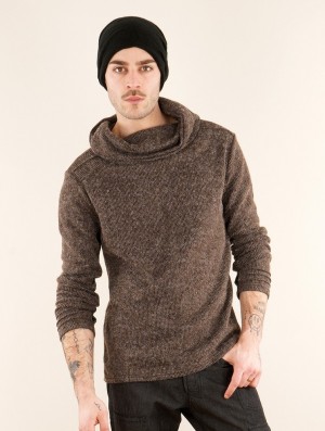 Toonzshop Özz Sweater Top Pullover Herren Braun | 9213DCKAH