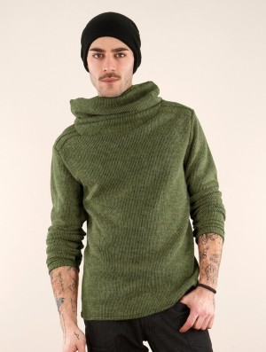 Toonzshop Özz Sweater Top Pullover Herren Grün | 8935JVFPO